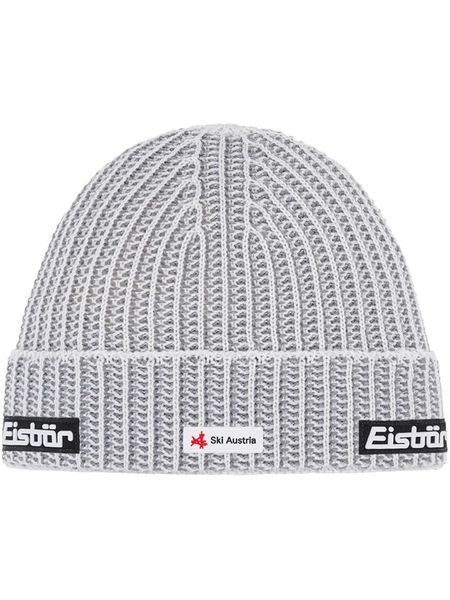 Eisbär Czapka "Sorrak" w kolorze szaro-białym rozmiar: onesize. Białe czapki zimowe damskie Eisbar, z wełny. Za 117.73 zł.