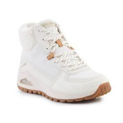 Buty do chodzenia damskie Skechers Uno Rugged Fall Mode. Białe buty sportowe na co dzień damskie Skechers, bez wzorów, z materiału, trekkingowe. Za 505.00 zł.