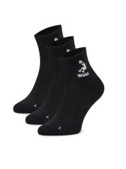 Shaq Skarpety krótkie AS_SHQ_H_001Z_SS25 (3-PACK) Czarny. Czarne skarpetki damskie Shaq, bez wzorów, z bawełny. Za 44.99 zł.