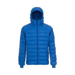 Kurtka z kapturem Mac In A Sac. Niebieskie kurtki damskie Mac In A Sac, bez wzorów, z puchu, z kapturem. Za 615.50 zł.