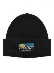 Jack & Jones Czapka w kolorze czarnym rozmiar: onesize. Czarne czapki męskie Jack & Jones, bez wzorów, z bawełny, sportowe. Za 70.57 zł.