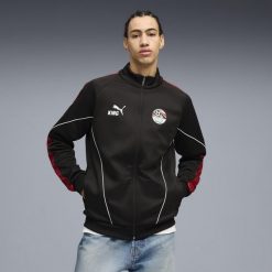 Męska kurtka Egiptu KING Anthem PUMA. Czarne kurtki treningowe męskie Puma, m, bez wzorów, do biegania. Za 389.00 zł.