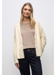 Cecil Kardigan w kolorze kremowym rozmiar: 42. Brązowe kardigany damskie Cecil, bez wzorów. Za 139.54 zł.