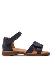 Froddo Sandały Lore Closed Heel G3150246-3 M Niebieski. Niebieskie sandały dziewczęce Froddo, ze skóry, bez zapięcia. Za 319.99 zł.