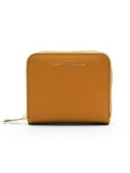 ATELIERS SAINT GERMAIN Skórzany portfel w kolorze jasnobrązowym - 12,5 x 10,5 x 2,5 cm rozmiar: onesize. Brązowe portfele damskie ATELIERS SAINT GERMAIN, bez wzorów, z materiału. Za 232.23 zł.