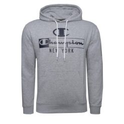 Bluza sportowa męska Champion 217994EM006. Szare bluzy sportowe męskie CHAMPION, bez wzorów, sportowe, bez kołnierzyka, bez ramiączek. Za 261.00 zł.