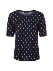 Franco Callegari Koszulka Kobiety Bawełna (100%) niebieski, M. Niebieskie t-shirty damskie Franco Callegari, m, bez wzorów, z bawełny, bez kołnierzyka. Za 99.95 zł.