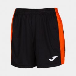 Spodenki do piłki nożnej damskie Joma Maxi. Brązowe szorty damskie Joma, bez wzorów, z materiału. Za 125.50 zł.