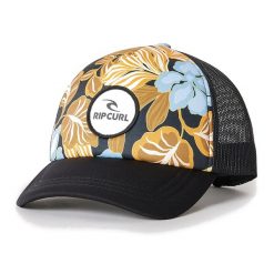 Czapka z daszkiem damska Rip Curl Follow The Sun Trucker. Brązowe czapki z daszkiem damskie Rip Curl, bez wzorów. Za 140.00 zł.
