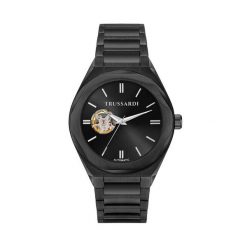 Zegarek Trussardi. Czarne zegarki męskie TRUSSARDI. Za 1,099.00 zł.