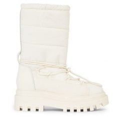 Śniegowce Calvin Klein Jeans. Białe śniegowce damskie Calvin Klein Jeans, z jeansu. Za 719.99 zł.
