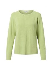 Marie Lund Sweter z dzianiny Kobiety Bawełna zielony, XXL. Zielone swetry klasyczne damskie Marie Lund, xxl, z bawełny, bez kołnierzyka. Za 159.95 zł.
