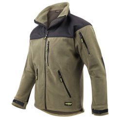 Legendfossil Kalmar kurtka fleece anti-pilling Olive Black L. Czarne kurtki damskie X2, l, bez wzorów, sportowe, bez kaptura. Za 219.99 zł.