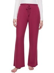 Triumph Spodnie w kolorze jagodowym rozmiar: 44. Różowe spodnie materiałowe damskie Triumph, bez wzorów, z materiału, z podwyższonym stanem. Za 79.21 zł.