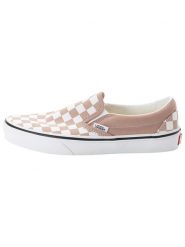 Vans Slippersy "Classic Slip-On" w kolorze biało-beżowym rozmiar: 36. Białe trampki i tenisówki damskie Vans, bez wzorów. Za 217.53 zł.