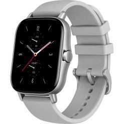 Podłączony zegarek Amazfit GTS 2. Czarne, cyfrowe zegarki damskie AMAZFIT, szklane. Za 501.30 zł.