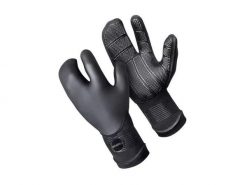 Rękawiczki ONeill Psycho Tech 5mm Lobster Black. Czarne rękawiczki męskie O'neill, bez wzorów, z materiału. Za 249.99 zł.