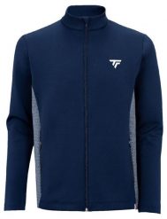 Bluza tenisowa męska Tecnifibre Tour. Niebieskie bluzy z kapturem męskie TECNIFIBRE, l, z materiału. Za 599.00 zł.