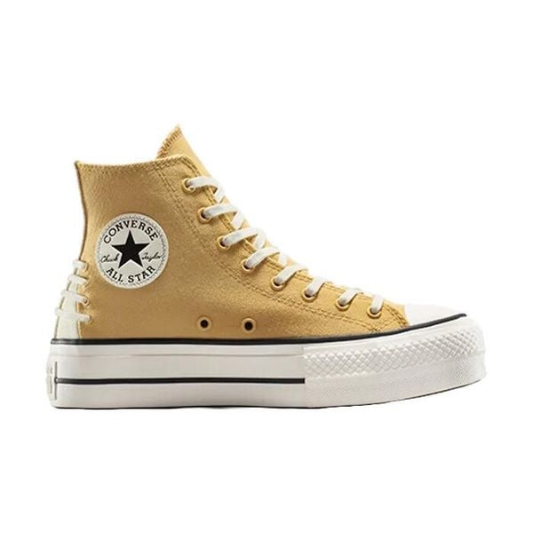 Buty sportowe Converse Chuck Taylor All Star Lift Platform Crafted Laces. Brązowe buty sportowe na co dzień męskie Converse, z materiału, bez zapięcia, trekkingowe. Za 490.00 zł.