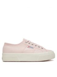 Superga Tenisówki 2740 Platform S21384W Różowy. Czerwone trampki i tenisówki damskie Superga, bez wzorów, z materiału. Za 209.99 zł.