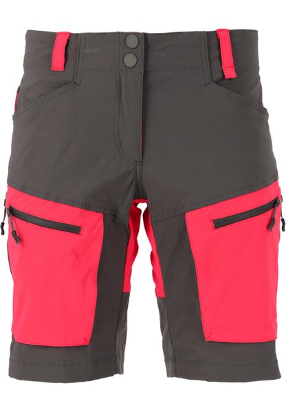Spodenki trekkingowe damskie Whistler Kodiak. Czerwone szorty damskie WHISTLER, bez wzorów, z elastanu, klasyczne. Za 266.00 zł.