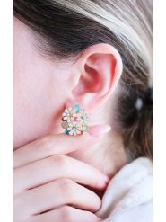 Lodie Silver Srebrne kolczyki-wkrętki z cyrkoniami rozmiar: onesize. Szare kolczyki damskie Lodie Silver, z cyrkonią, srebrne. Za 30.99 zł.