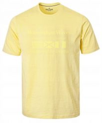 Bawełniana, Męska Koszulka (T-Shirt) - Pako Jeans - Żółta. Żółte t-shirty męskie Pako Jeans, l, bez wzorów, z bawełny, bez kołnierzyka. Za 75.00 zł.