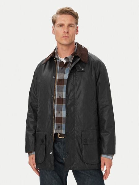 Barbour Kurtka przejściowa MWX0017SG91 Szary ciemny Regular Fit. Szare kurtki męskie Barbour, m, bez wzorów, z bawełny, bez kaptura. Za 1,804.00 zł.