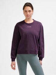 Bluza damska Hummel MT Dhyani. Czerwone bluzy sportowe damskie HUMMEL, xs, z bawełny. Za 189.50 zł.