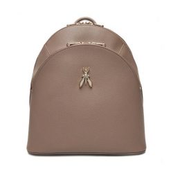 Plecak Patrizia Pepe. Brązowe plecaki damskie Patrizia Pepe, bez wzorów. Za 1,529.00 zł.