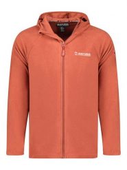 ANAPURNA Kurtka polarowa "Tugoodana" w kolorze pomarańczowym rozmiar: M. Pomarańczowe kurtki męskie ANAPURNA, m, bez wzorów, z polaru, bez kaptura. Za 87.19 zł.