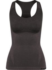 Damski tank top Hummel Clea. Brązowe topy sportowe damskie HUMMEL, l, bez wzorów, z dzianiny, bez ramiączek. Za 193.50 zł.