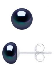 ATELIERS SAINT GERMAIN Srebrne kolczyki-wkrętki z perłami rozmiar: onesize. Niebieskie kolczyki damskie ATELIERS SAINT GERMAIN, z perłą, srebrne. Za 187.45 zł.