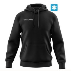 Bluza Givova unisex z czesanego polaru – XL. Brązowe bluzy sportowe damskie Givova, xl, bez wzorów, z bawełny, bez ramiączek, bez kaptura. Za 186.99 zł.
