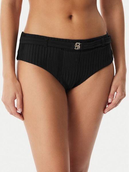 BOSS Dół od bikini 50561326 Czarny Regular Fit. Czarne bikini damskie Boss, bez wzorów. Za 299.99 zł.
