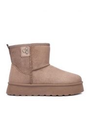 Winnie The Pooh Śniegowce CEO-CS-AW26-230WTP Beżowy. Brązowe kozaki dziewczęce Winnie The Pooh, z materiału. Za 99.99 zł.