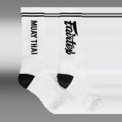 Skarpety muay thai FAIRTEX EU. Skarpetki męskie FAIRTEX, bez wzorów, z bawełny. Za 93.99 zł.