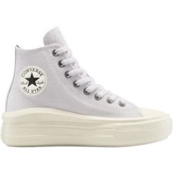 Buty sportowe Converse Chuck Taylor As Move. Czerwone buty sportowe na co dzień męskie Converse, z zamszu, bez zapięcia, na fitness i siłownię. Za 590.00 zł.