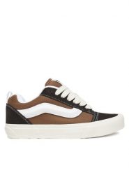 Vans Tenisówki Knu Skool VN000D22BW21 Brązowy. Brązowe trampki i tenisówki damskie Vans, bez wzorów, ze skóry. Za 319.99 zł.