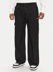 Champion Spodnie cargo 220763 Czarny Relaxed Fit. Czarne spodnie materiałowe męskie CHAMPION, bez wzorów, z bawełny. Za 239.99 zł.