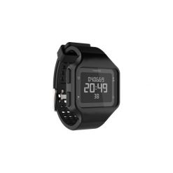 Sportowy zegarek W500+ M męski. Czarne zegarki męskie KALENJI, ze stali. Za 59.99 zł.