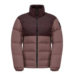 Damska Kurtka Puchowa Alex. Brązowe kurtki damskie Jack Wolfskin, bez wzorów, z puchu, bez kaptura. Za 689.99 zł.