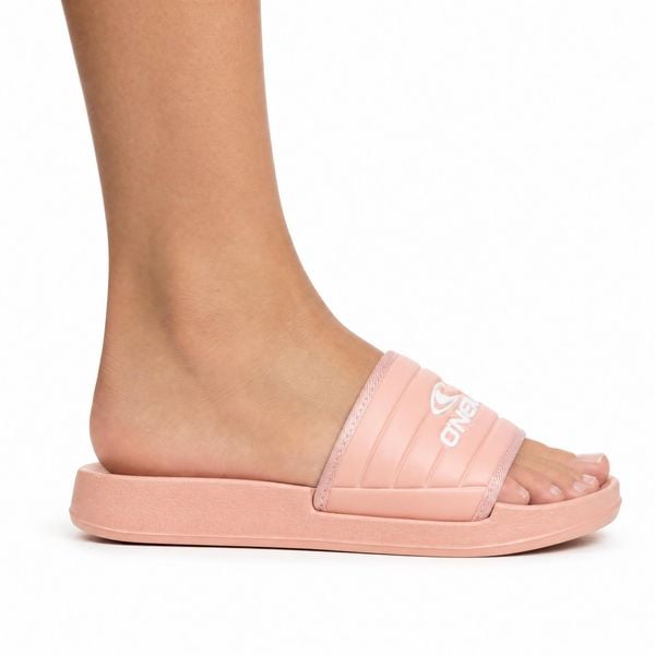 Klapki damskie sportowe O'NEILL KELSO SLIDER WOMEN LOW. Czerwone klapki damskie O'neill, bez wzorów, z materiału, bez obcasa. Za 65.00 zł.