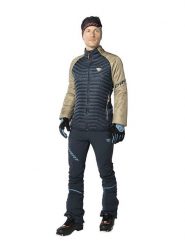 DYNAFIT Kurtka narciarska "Speed Insulation" w kolorze beżowo-granatowym rozmiar: M. Brązowe kurtki narciarskie i snowboardowe damskie Dynafit, m, bez wzorów, z poliamidu, bez kaptura, narciarskie. Za 501.57 zł.