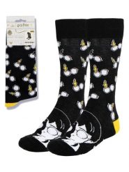 Lucky Socks Skarpety "Harry Potter" w kolorze biało-czarno-żółtym rozmiar: 38-45. Białe skarpetki męskie Lucky Socks, bez wzorów, prążkowane. Za 30.99 zł.