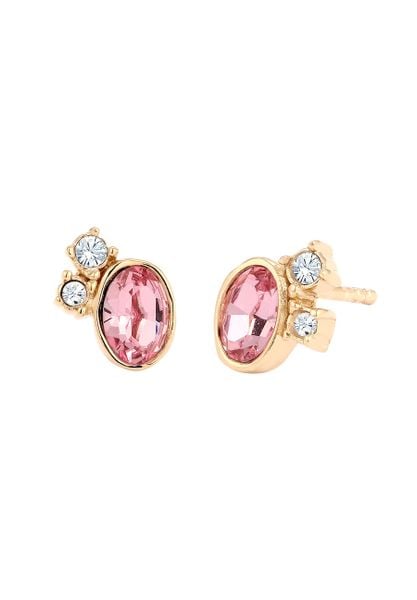 Elli Kolczyki Damskie Owalne Kryształy Szkło Cięcie Xirius Białe 925 Sterling Silver 1 ct. Białe kolczyki damskie Elli, srebrne, na sztyftcie. Za 249.89 zł.