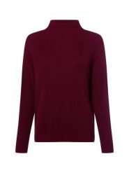 Marie Lund Sweter Kobiety Bawełna czerwony, S. Czerwone swetry klasyczne damskie Marie Lund, s, z bawełny, bez kołnierzyka. Za 299.95 zł.