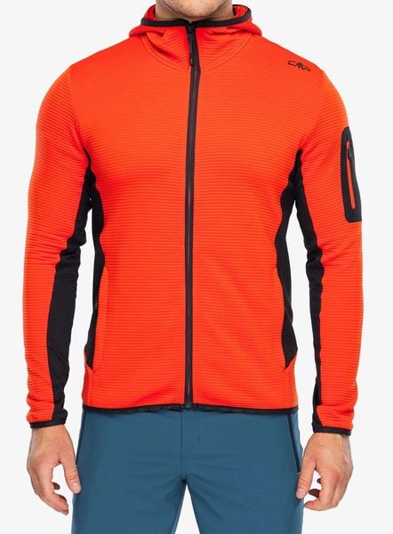 Bluza trekkingowa CMP Mirevo Jacket. Brązowe bluzy z kapturem męskie CMP, m, z elastanu. Za 384.99 zł.