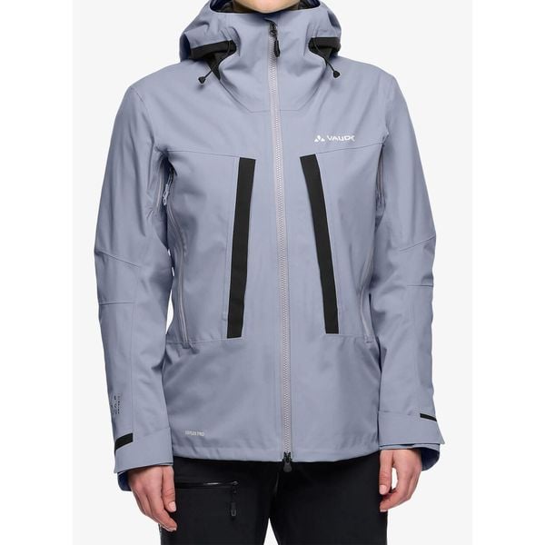 Kurtka z membraną damska Vaude Monviso 2,5L Jacket. Niebieskie kurtki damskie Vaude, l, bez wzorów, bez kaptura. Za 890.99 zł.