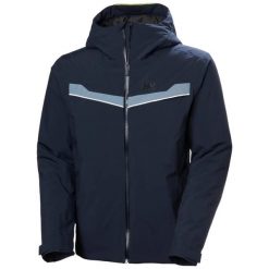 Kurtka narciarska Helly Hansen Panorama 2.0. Niebieskie kurtki męskie Helly Hansen, m, bez wzorów, z poliamidu, bez kaptura. Za 1,286.70 zł.